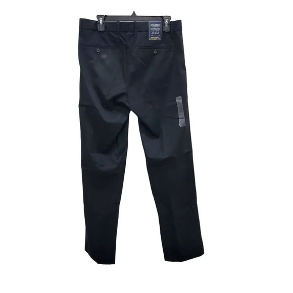 Gap Khakis Tailored Wrinkle Resistant Straight Fit Men's Black‎ Pants NWT 31x32 - Picture 10 of 10